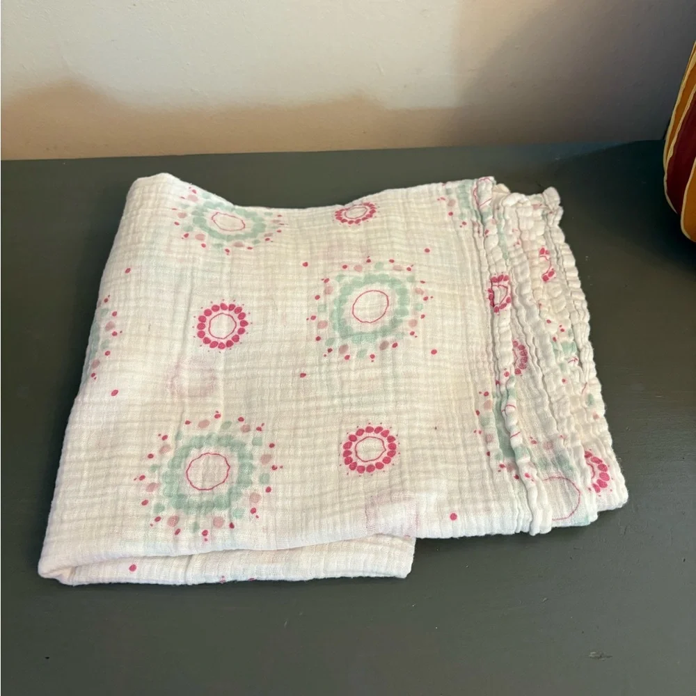 Set of 5 Muslin Baby Swaddle Blankets - Picture 6 of 8